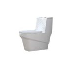 توالت فرنگی گلسار مدل یونیک 70 واش داون + شیر بیده