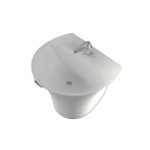 روشویی پایه سرخود گلسار مدل رومنس