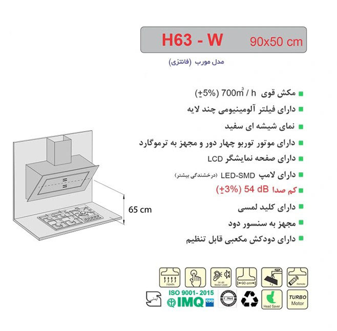 هود مورب اخوان مدل H63-White