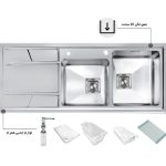 سینک ظرفشویی باکسی اخوان کد 302