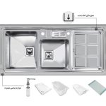 سینک ظرفشویی باکسی اخوان کد 320