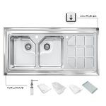 سینک ظرفشویی باکسی اخوان کد 325