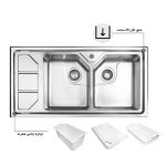 سینک ظرفشویی باکسی اخوان کد 326S