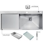 سینک ظرفشویی باکسی اخوان کد 348NEW