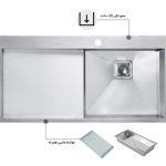 سینک ظرفشویی باکسی اخوان کد 350NEW
