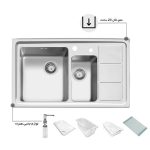 سینک ظرفشویی باکسی اخوان کد 376