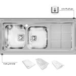سینک ظرفشویی باکسی اخوان کد 503S
