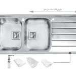 سینک ظرفشویی باکسی اخوان کد 506
