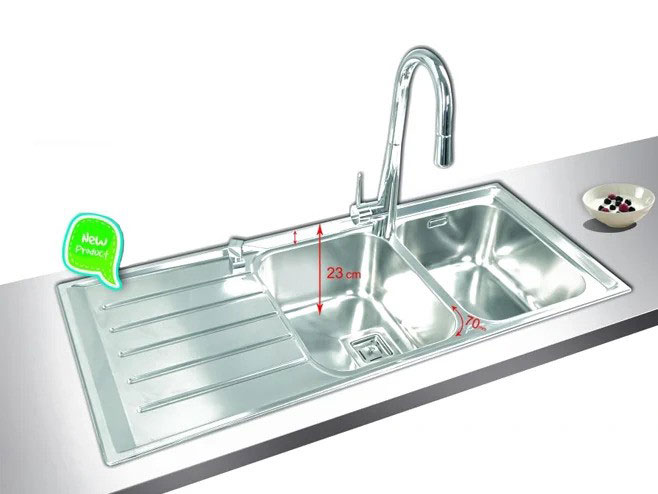 سینک ظرفشویی باکسی اخوان کد 506