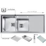 سینک ظرفشویی باکسی اخوان کد 600