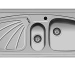 سینک ظرفشویی روکار اخوان کد 53