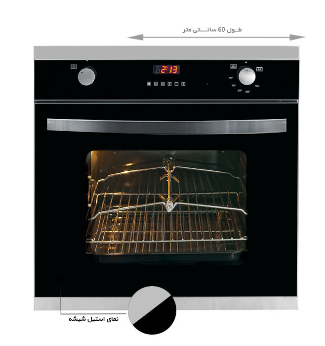 فر توکار گازی و برقی اخوان کد F11