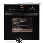 فر توکار گازی و برقی اخوان کد F21