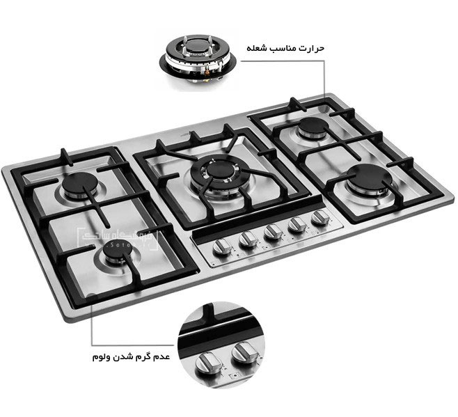 گاز رومیزی اخوان کد G133