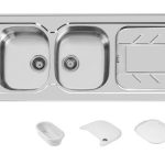 سینک ظرفشویی توکار اخوان کد 156