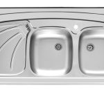 سینک ظرفشویی روکار اخوان کد 121SP-1