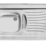 سینک ظرفشویی روکار اخوان کد 125