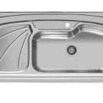 سینک ظرفشویی روکار اخوان کد 134
