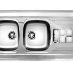 سینک ظرفشویی روکار اخوان کد 150