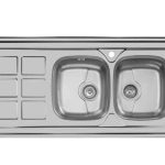 سینک ظرفشویی روکار اخوان کد 166SP