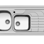 سینک ظرفشویی روکار اخوان کد 74