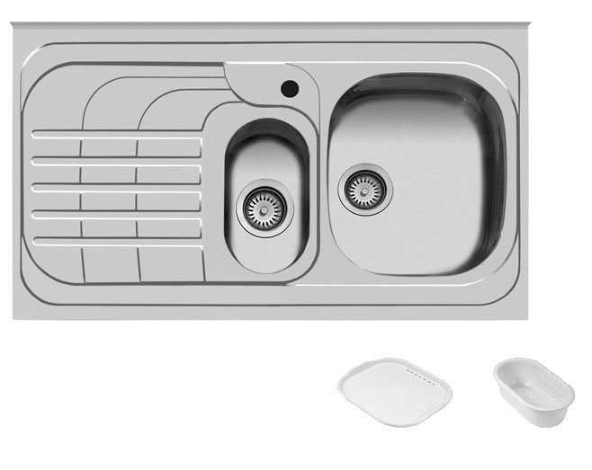 سینک ظرفشویی روکار اخوان کد 75