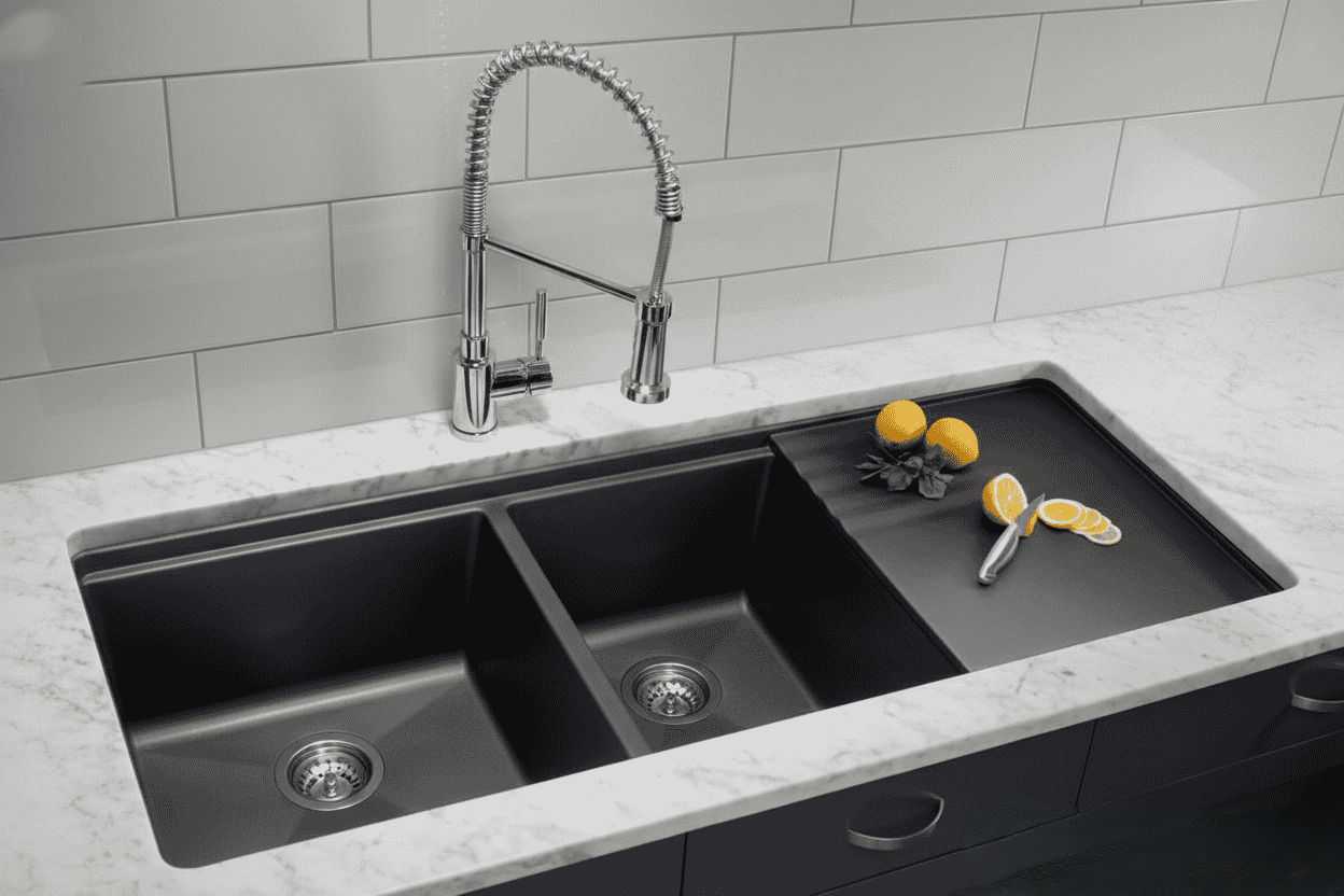ابعاد سینک ظرفشویی؛ راهنمای کامل انتخاب اندازه استاندارد و کاربردی 23 double sink.jpg