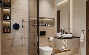 دکور حمام و دستشویی